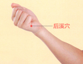 落枕艾灸