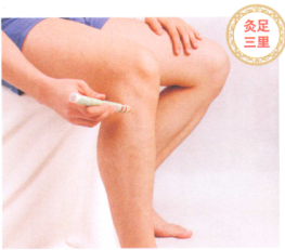 踝关节痛艾灸