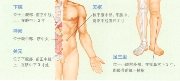 细菌性痢疾艾灸