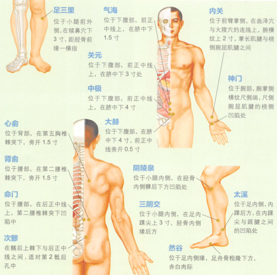 遗精艾灸
