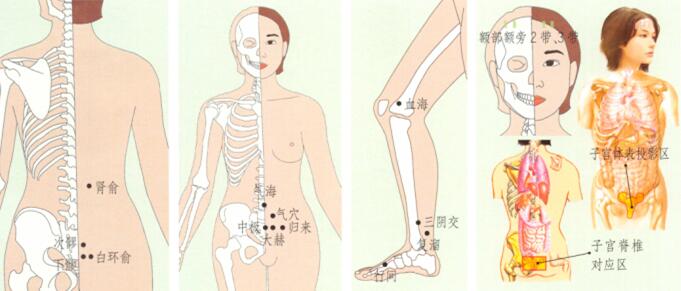 子宫肌瘤刮痧部位