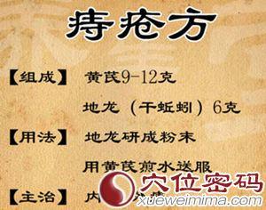 治痔疮偏方，内外痔都好使！