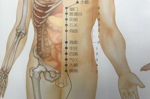 肓俞的准确位置图 膏肓俞的准确位置图和作用的准确位置图片