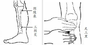 排湿毒穴位