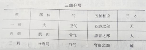 针灸时如何区分“天、地、人三才”？